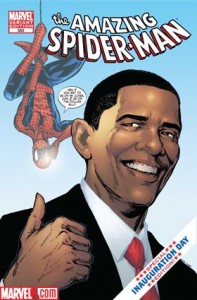 Spiderman Obama issue from Marvel