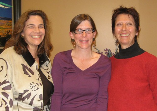 Buying-Green Gurus: Lynn Miller, Emily Wurth and Bernie Prince 