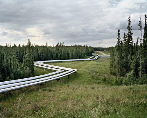 Oil Fields #22, Cold Lake Production Project, Cold Lake, Alberta, Canada, 2001. Chromogenic color print. Photograph © Edward Burtynsky