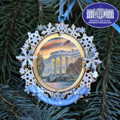 2009 Grover Cleveland White House Christmas Ornament