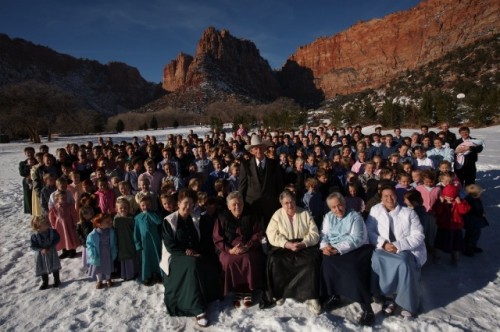 Among Polygamists; photo courtesy of the National Geographic Society