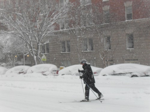 Skiing in Adams Morgan