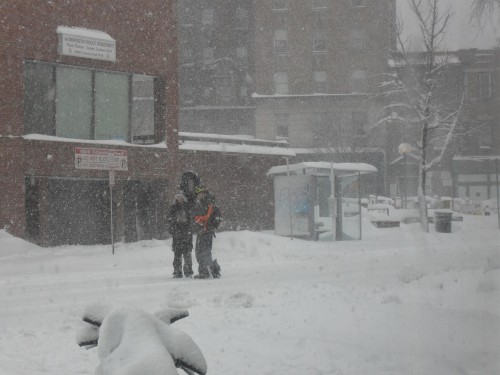 Guys with Snowboards