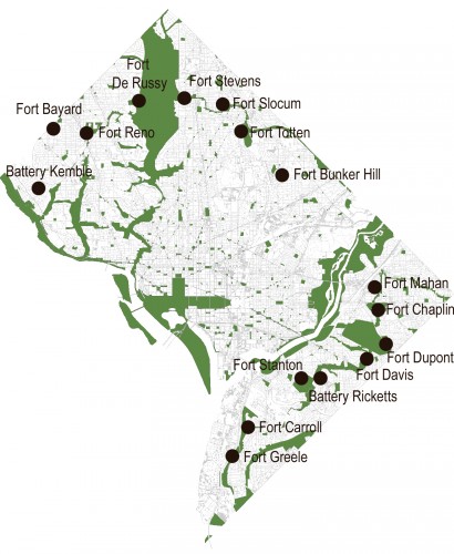 Forts of the Fort Circle System