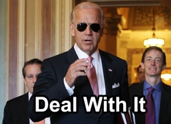 Joe Biden says Deal With It