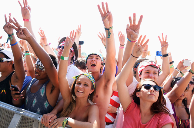 Audience at Firefly (Photo by Theo Wargo, Getty Images) 