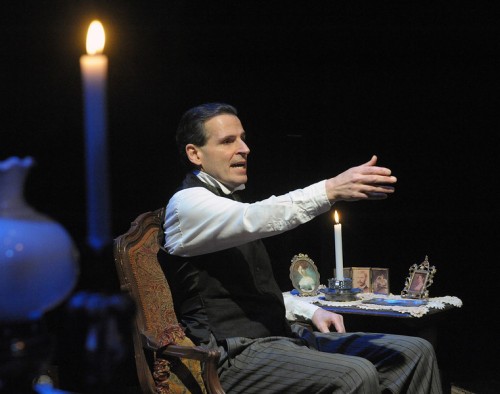 Paul Morella in ‘A Christmas Carol: A Ghost Story of Christmas.” Photo by Stan Barouh.