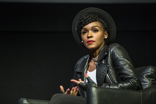 Janelle Monae speaks (Photo courtesy Moogfest)