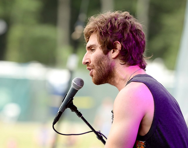 Sean Scanlon, vocalist of Smallpools (photo courtesy Firefly Music Festival)