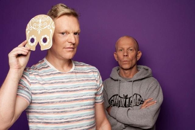 Andy Bell and Vince Clarke (Photo by Joe Dilworth)