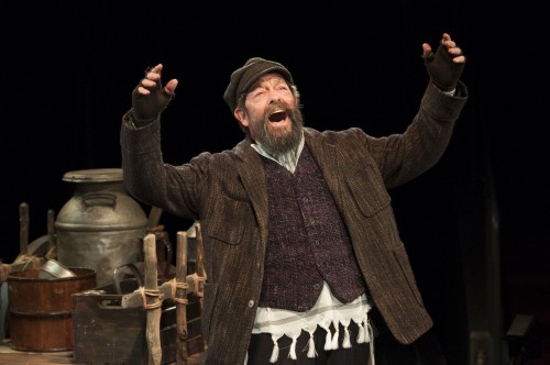 Jonathan Hadary as Tevye in Fiddler on the Roof at Arena Stage at the Mead Center for American Theater October 31, 2014-January 4, 2015. Photo by Margot Schulman.